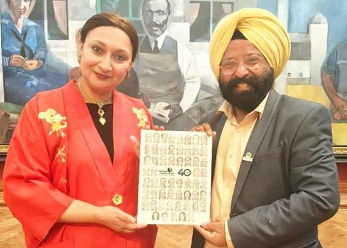 PAU Alumnus Dr Malwinder Singh Malhi Represents India