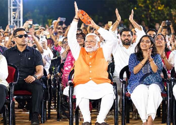 PM Modi attends Bhajan Clubbing programme
