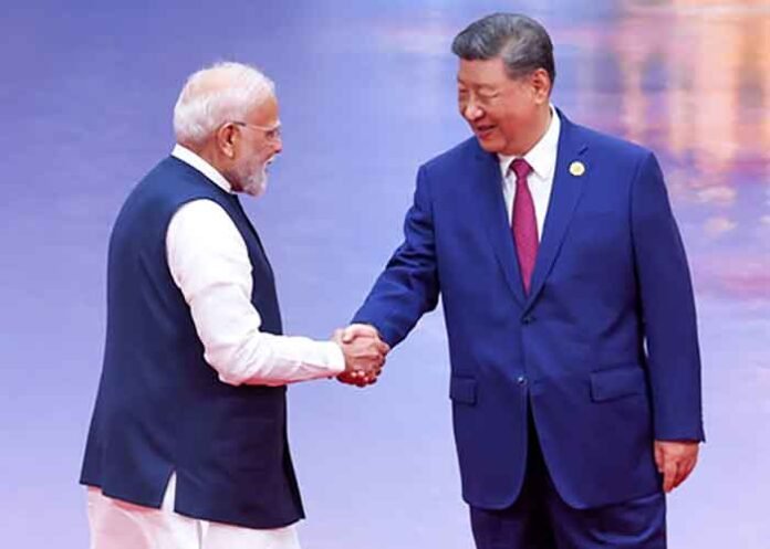 PM Modi with China President Xi Jinping