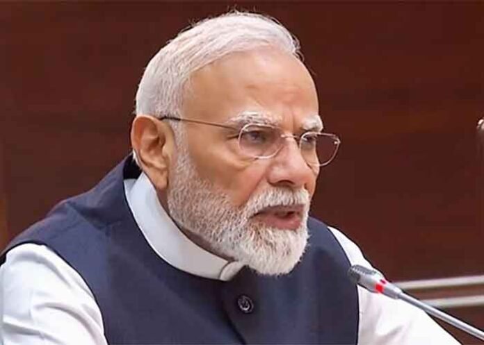 PM Narendra Modi in Summit Meeting