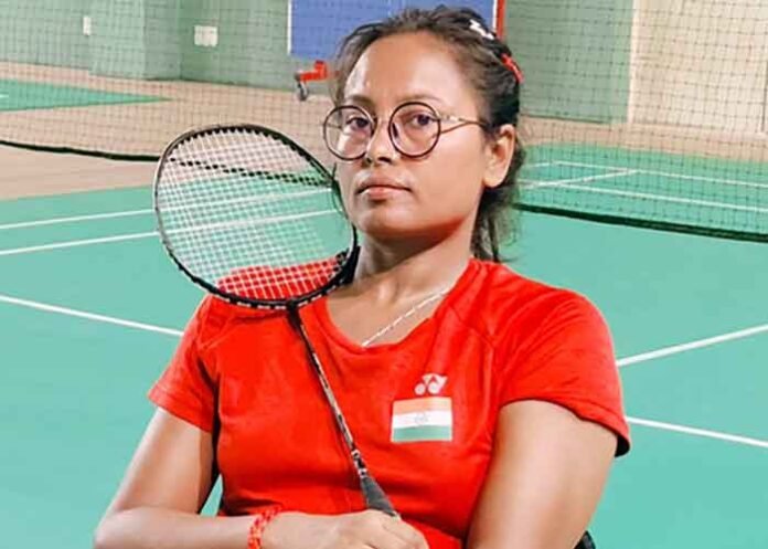 Para-shuttler Prema Vishwas