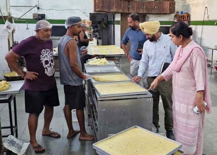 Punjab intensifies food safety checks ahead of festivals