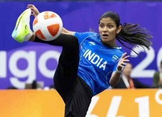 Asian Games: Quimcy Dsouza, Mohamed Anas Imran Beg Finish Fourth in Teqball Mixed Doubles Quimcy Dsouza