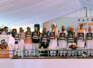 Raghav Chadha joins BJP chief Nitin Nabin to flag off Nasha Mukt Punjab Yatra