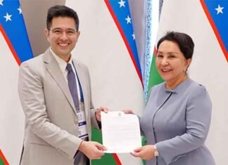 Raghav Chadha Meets Uzbekistan Senate Chairperson, Invites Her to BRICS Parliamentary Forum in Delhi Raghav Chadha meets Tanzila Narbaeva Uzbekistan Senate Chairperson
