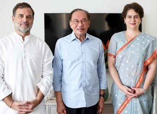 Rahul Gandhi, Priyanka Gandhi Vadra Meet Malaysian PM Anwar Ibrahim Over Breakfast in Delhi Rahul Priyanka Gandhi Vadra met Malaysian PM Anwar Ibrahim