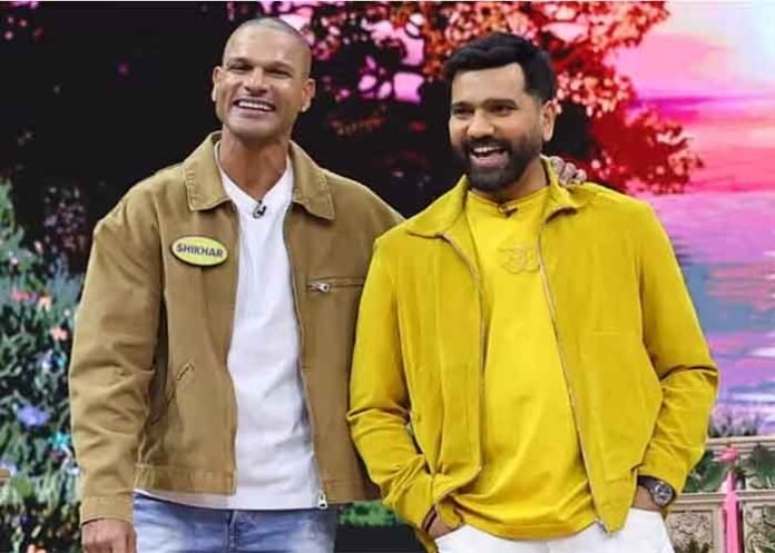 Rohit Sharma with Shikhar Dhawan Family Full House