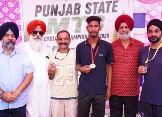 No Stone Will Be Left Unturned to Promote Cycling in Punjab: Gurwinder Singh Doomchheri Rupnagar President Gurwinder Singh Doomchheri has pledged