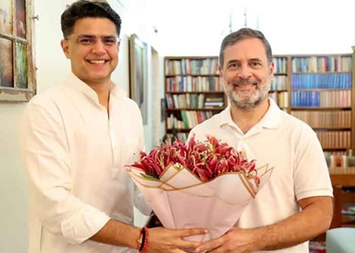 Sachin Pilot meets Rahul Gandhi