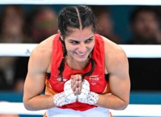 Asian Games: Sakshi Chaudhary Defeats Paris Bronze Medallist Villegas to Reach Pre-Quarterfinals