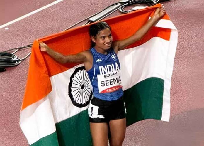 Seema Kumari wins medal