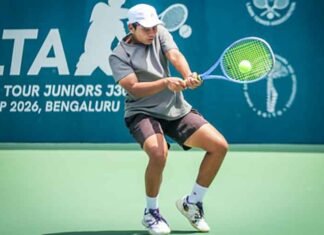 Shreeniti Chowdhury Completes Golden Double at KSLTA World Tennis Junior J30 Bengaluru Shreeniti Chowdhury Tennis Player