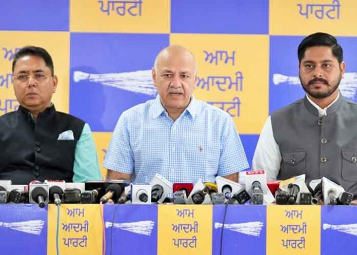 Sisodia AAP will launch a statewide door-to-door campaign