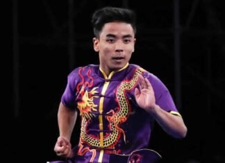 Asian Games: Suraj Singh Mayanglambam Misses Wushu Podium by Just 0.040 Points Suraj Singh Mayanglambam