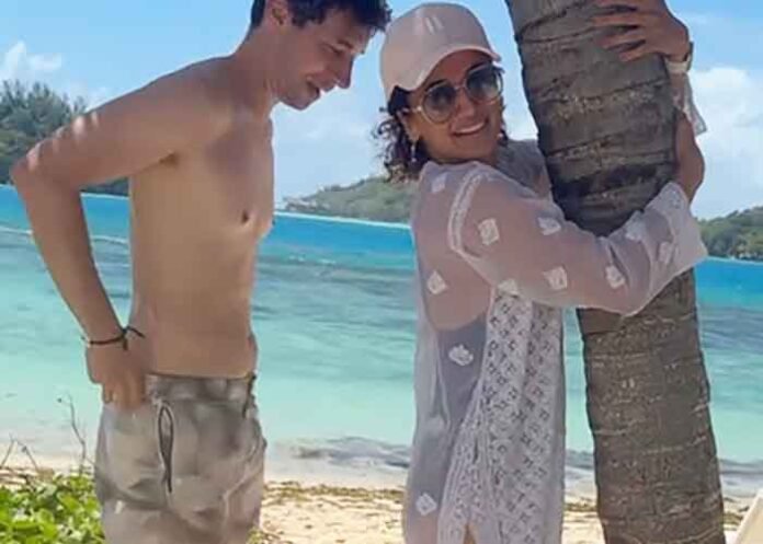 Taapsee Pannu shares hilarious holiday moments with husband Mathias Boe