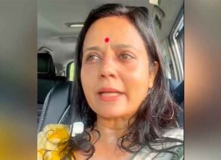 TMC MP Mahua Moitra Alleges BJP Workers Hurled Eggs at Her Vehicle in Bengal’s Nadia Trinamool MP Mahua Moitra faces egg attack