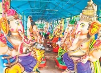 Tamil Nadu Police Clear Installation of 36,000 Ganesh Idols for Vinayaka Chaturthi Celebrations Vinayaka Chaturthi celebrations