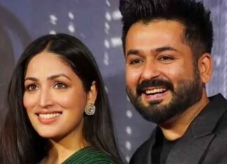 Yami Gautam Credits Aditya Dhar, Son Vedavid for National Award Win for ‘Article 370’ Yami Gautam with Aditya Dhar