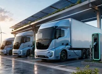 India Must Accelerate Shift to Alternative Energy, Promote Electric Trucks: PM Advisor Tarun Kapoor electric trucks on charging