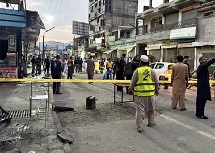 explosion blast in Khyber Pakhtunkhwa Pakistan