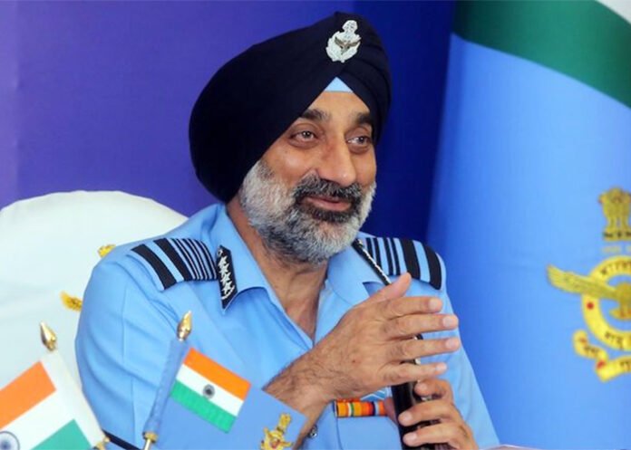 AP Air-Marshal-Amar-Preet-Singh IAF on mic