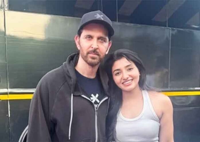 Actress Mirnaa and Hrithik Roshan