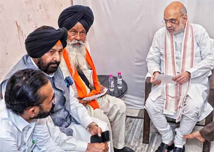 Amit Shah announces probe Parvinder Singh Jhota