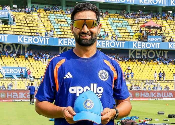 Auqib Nabi Indian Crickter