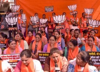 BJP Stages Protests Across Gujarat, Demands Congress Action Against MP in JNU Sexual Harassment Case