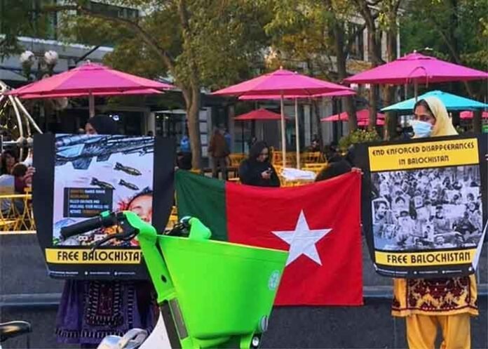 Baloch group holds protest in Seattle
