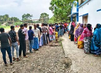 West Bengal Bypolls: Nandigram, Rejinagar Record Over 78% Polling as Voting Ends Amid Tensions Bengal bypolls voters