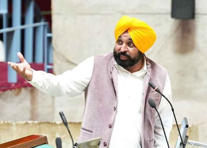 Bhagwant Singh Mann in Assembly