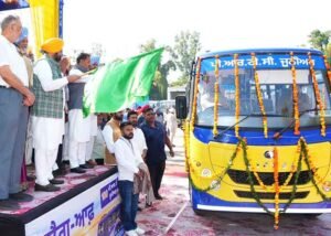 CM Mann flags off 100 mini buses