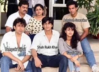 Deepak Tijori shares rare throwback with Shah Rukh, Gauri Khan from ‘Kabhi Haan Kabhi Naa’ sets