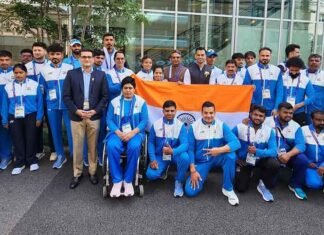 Indian Embassy Officials Meet and Encourage India’s Contingent at Asian Para Games in Japan Embassy of India officials meet and extend support to the Indian contingent at Asian Para Games