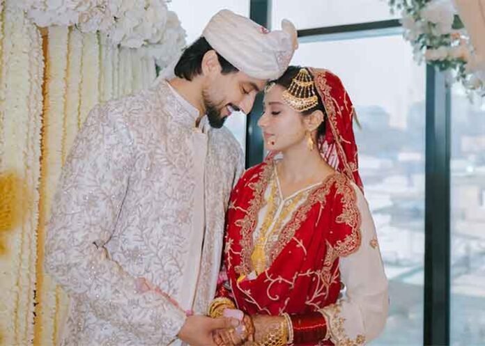Faisal Shaikh aka Faisu with bride Tanya