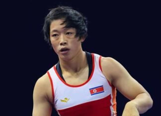 North Korea’s Son ends Fujinami’s 155-match winning streak, stuns Olympic champion