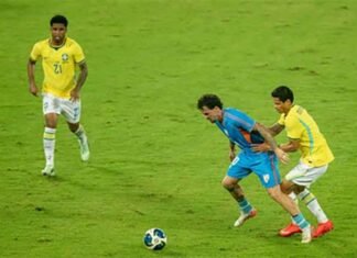 Brazil Beat India 4-0 in Historic Kolkata Clash as Estevao, Lino Shine India Brazil Football Match
