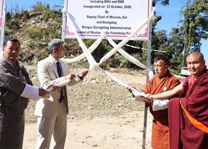 India-supported 15 community development projects inaugurated in Bhutan