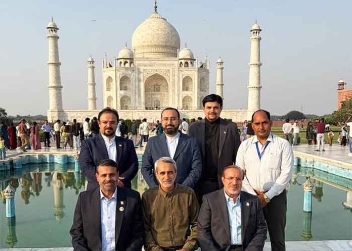 Iranian MPs visiting India Taj Mahal