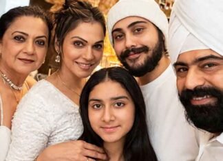 Isha Koppikar Shares Belated Birthday Moments with Daughter Rianna and Family Isha Koppikar with daughter Rianna family and friends
