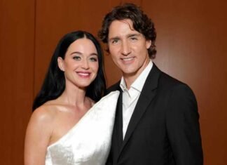 Katy Perry Shares Kiss with Justin Trudeau During Utah Adventure