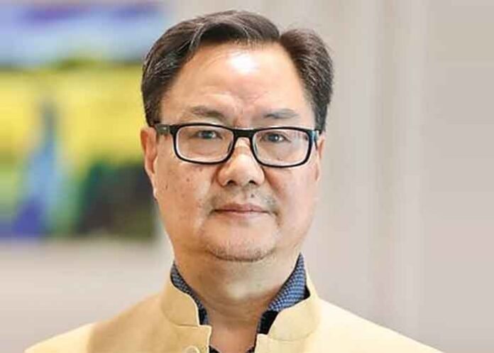 Kiren Rijiju Union Minister Pic