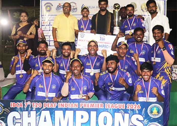 Kolkata Warriors Win Deaf Indian Premier League 2026