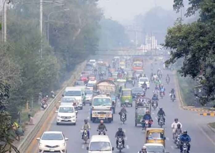 Lahore air pollution in Pakistan