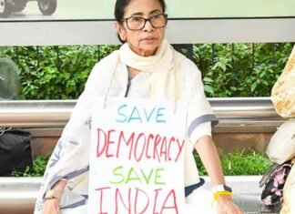 Dilip Ghosh Says Mamata Banerjee in Delhi to Stay Relevant, Targets Her Support for CJP Protest Mamata Banerjee in Delhi to Stay Relevant