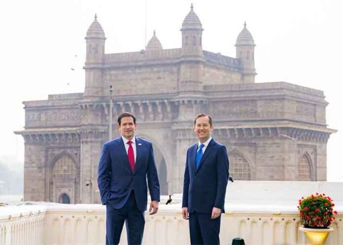 Marco Rubio Sergio Gor India visit