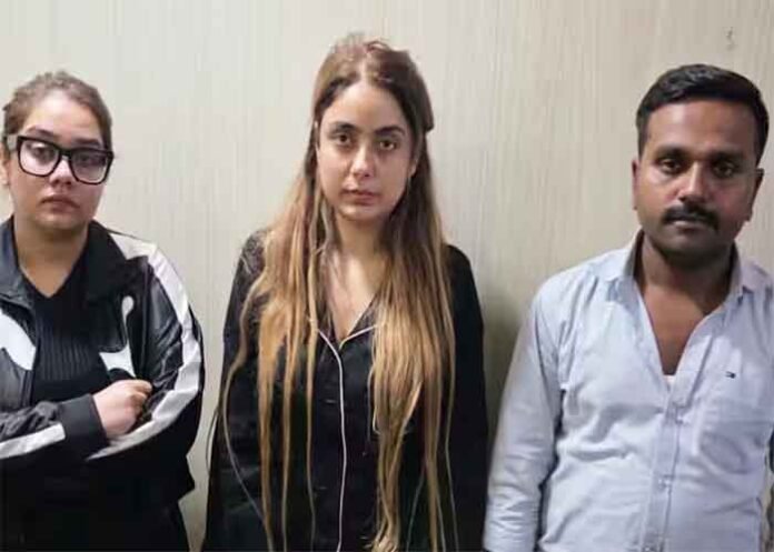 Model Shraddha Dubey Arrested