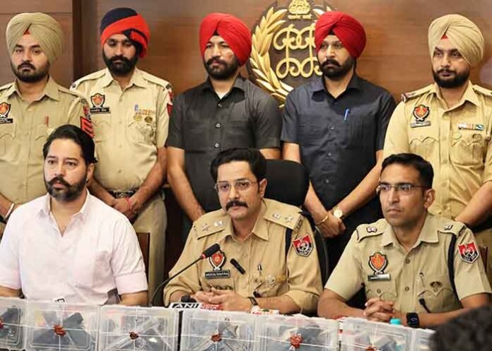 Mohali Police Arrest Three in Alleged Arms Smuggling Racket