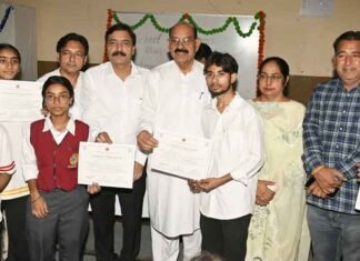 Punjab Govt Bringing Major Reforms in Education, Says Mohinder Bhagat; Announces Rs 1.20 Crore for Jalandhar School Mohinder Bhagat at Jalandhar School